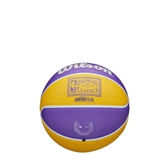 Mini Bola de Basquete Wilson Nba Retro Lakers - Foto 6