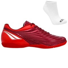 Kit Chuteira Futsal Penalty Viento Y-2 + Meia - Adulto - Foto 1