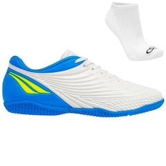 Kit Chuteira Futsal Penalty Viento Y-2 + Meia - Adulto - Foto 1