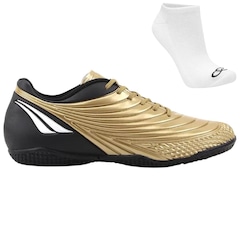 Kit Chuteira Futsal Penalty Viento Y-2 + Meia - Adulto - Foto 1