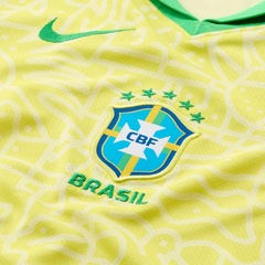Camisa do Brasil I 2024/25 Torcedor Pro Nike - Infantil - Foto 6