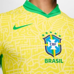 Camisa do Brasil I 2024/25 Jogador Nike - Masculina - Foto 4