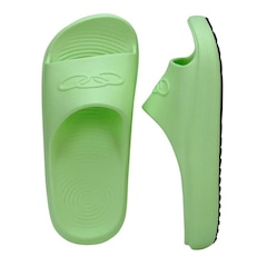 Chinelo Olympikus Sereno Lime Slide - Masculino - Foto 3
