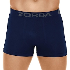 Kit 3 Cuecas Zorba Boxer Extreme Sport sem Costura Microfibra - Adulto - Foto 2
