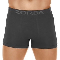 Kit 3 Cuecas Zorba Boxer Extreme Sport sem Costura Microfibra - Adulto - Foto 3