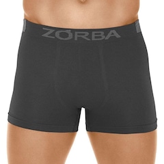 Kit 3 Cuecas Zorba Boxer Extreme Sport sem Costura Microfibra - Adulto - Foto 2