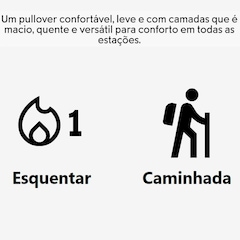 Blusão de Moletom sem Capuz Columbia Glacial - Infantil - Foto 4