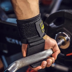 Luva Gancho Gold Sports Strap Pro Strong Pull Ups - Adulto - Foto 4