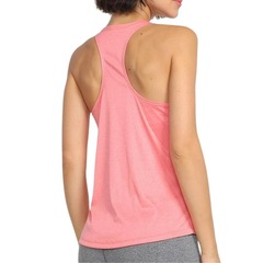 Camiseta Regata Mizuno Spark Mescla Rosa - Feminino - Foto 2