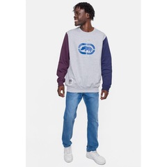 Blusão de Moletom Ecko Original Mescla Medio - Masculino - Foto 3