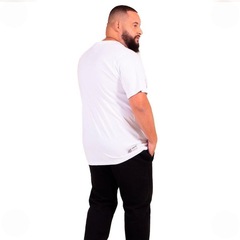 Camiseta Santos Oficial Torcedor Algodão Plus Size Surf Center Masculina - Foto 3