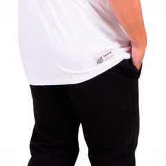 Camiseta Santos Oficial Torcedor Algodão Plus Size Surf Center Masculina - Foto 4