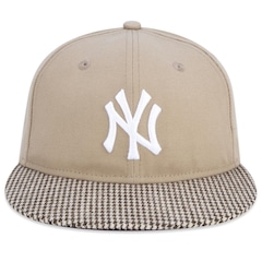 Boné Aba Reta New Era 9Fifty Retro Crow New York Yankees All Genuine -  Snapback - Adulto - Foto 3