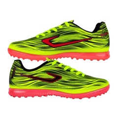 Chuteira Society Topper Slick V + Meia - Adulto - Foto 2