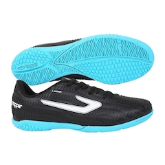 Kit Chuteira Futsal Topper Blast + Meia Sapatilha - Adulto - Foto 8