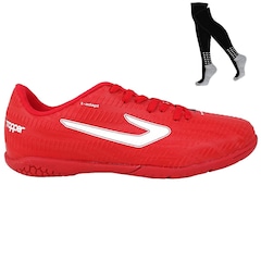 Kit Chuteira Futsal Topper Blast e Meião - Foto 1