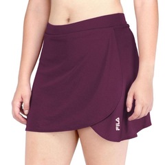 Saia Shorts Fila Flow Ii - Feminino - Foto 1