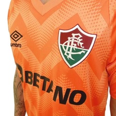Camisa Umbro Fluminense Goleiro 2024 - Laranja - Foto 2