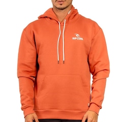 Blusão de Moletom Rip Curl Canguru Brand Stack - Masculino - Foto 1