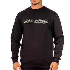 Blusão de Moletom Rip Curl GM 10 Crew - Masculino - Foto 1