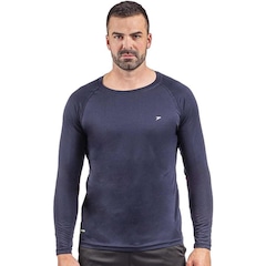 Camisa Térmica Manga Longa Poker Fator Uv50+ - Unissex - Foto 1