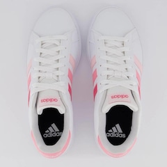 Tênis adidas Grand Court Base 2.0 Stripes Feminino - Foto 4
