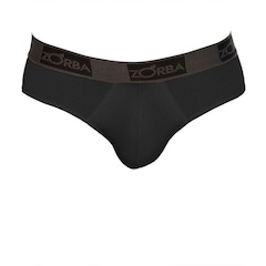 Kit 6 Cuecas Zorba Slip Plus 716 - Masculina - Foto 2