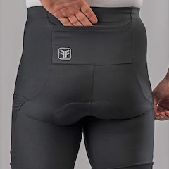 Bermuda Ciclismo Masculina Free Force Basic Com 3 Bolsos - Foto 4