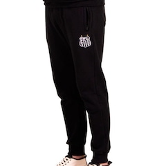 Calça Moletom do Santos Oficial Classic Algodão Surf Center - Masculina - Foto 1