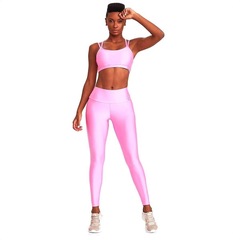 Calça Legging Caju Brasil Atlanta Clássica Glossy - Feminina - Foto 3