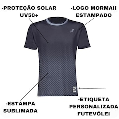 Camiseta Mormaii Futevôlei Fv Series Sublimada Masculina Proteção Solar Uv50 - Foto 3