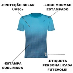 Camiseta Mormaii Futevôlei Fv Series Sublimada Masculina Proteção Solar Uv50 - Foto 3
