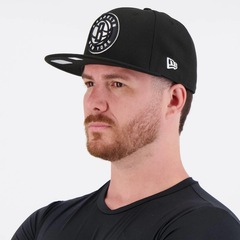 Boné Aba Reta New Era Nba Brooklyn Nets - Fechado - Adulto - Foto 5