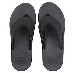 Chinelo Reef Mick Fanning All Black - Masculino - Foto 1
