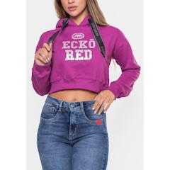 Blusão de Moletom Ecko Cropped Only - Feminino - Foto 2