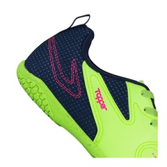 Kit Chuteira Futsal Topper Capita II + Meião - Adulto - Foto 3