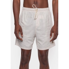Short Hd Linen Natural - Masculino - Foto 4