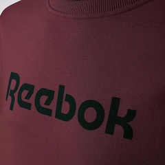 Blusão de Moletom Reebok Careca M Big Logo Linear - Masculino - Foto 3