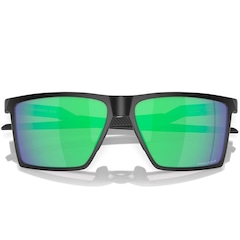 Óculos de Sol Unissex Oakley Futurity Satin Black Prizm Jade - Foto 7