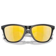 Óculos de Sol Unissex Oakley Frogskins Hybrid Matte Carbon 655 - Foto 7