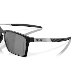 Óculos de Sol Unissex Oakley Exchange Sun Satin Black Prizm - Foto 3