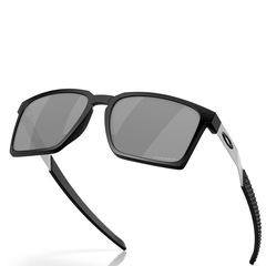 Óculos de Sol Unissex Oakley Exchange Sun Satin Black Prizm - Foto 7