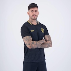 Camisa do Flamengo Braziline Brook - Masculina - Foto 4