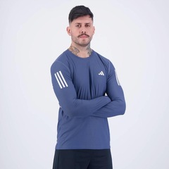Camiseta adidas Manga Longa Own The Run Base - Masculina - Foto 2
