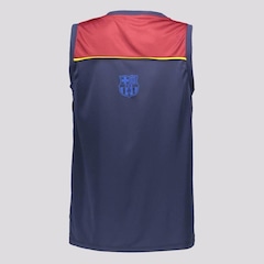 Camiseta Regata Barcelona Braziline Faculty - Infantil - Foto 2