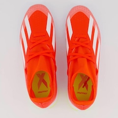 Chuteira Society adidas X Crazyfast League 23 Academy Tf - Infantil - Foto 4