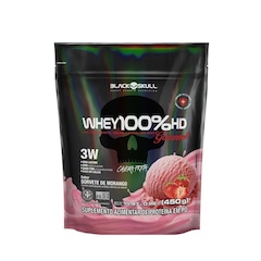 Whey 100%Hd Gourmet 450G Refil - Black Skull - Foto 1