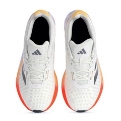 Tênis adidas Duramo Sl Off-White E Laranja - Feminino - Foto 5