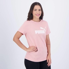 Camiseta Puma Ess Logo - Feminina - Foto 2