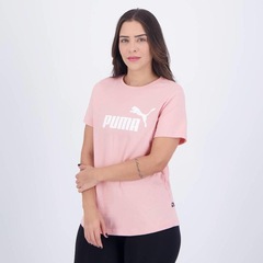 Camiseta Puma Ess Logo - Feminina - Foto 3